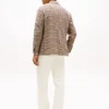 Glen Plaid-blazer i ullblanding