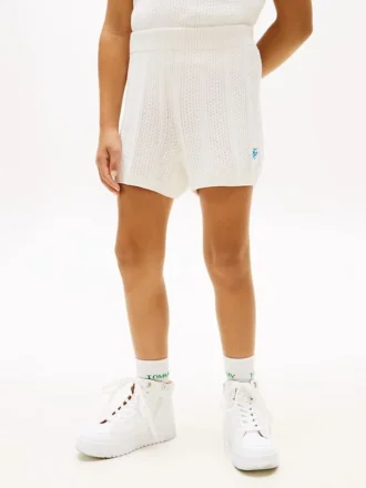 Heklede shorts for barn