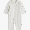 Hele overalls med trykk til babyer