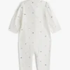 Hele overalls med trykk til babyer