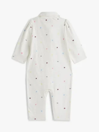 Hele overalls med trykk til babyer