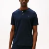 Henley-soveskjorte i suede-jersey