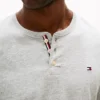 Henley-soveskjorte i suede-jersey