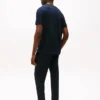 Henley-soveskjorte i suede-jersey