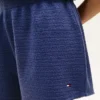 Henley-T-skjorte og shorts-sovesett