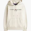 Hettegenser med brodert Tommy-logo