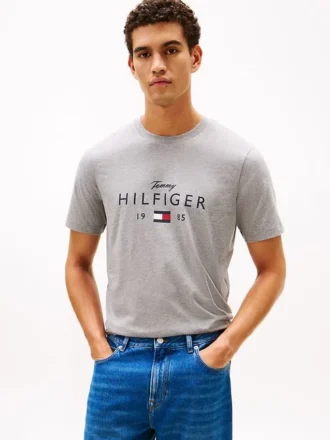 Hilfiger 1985 T-skjorte med grafisk trykk