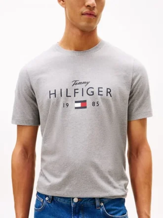 Hilfiger 1985 T-skjorte med grafisk trykk