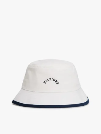Hilfiger Logo børstet bøttehatt