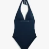 Hilfiger Logo Halter-badedrakt
