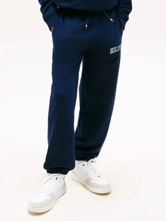 Hilfiger-logo-joggebukse for barn