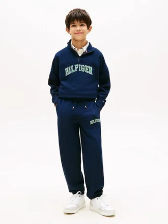 Hilfiger-logo-joggebukse for barn