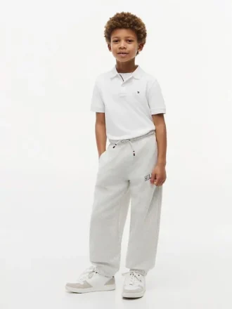 Hilfiger-logo-joggebukse for barn