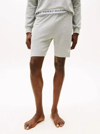 Hilfiger Logo Pique 8″ Sleep Shorts