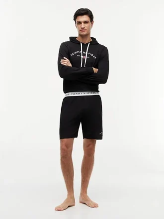 Hilfiger Logo Pique Sleep Shorts