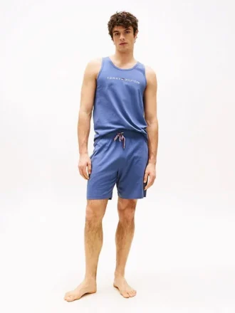 Hilfiger Logo Pull-On Sleep Shorts