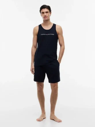 Hilfiger Logo Pull-On Sleep Shorts