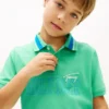 Hilfiger Logo Stretch Polo for barn