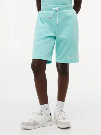 Hilfiger-logo-sweatshorts for barn