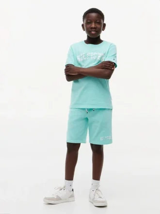 Hilfiger-logo-sweatshorts for barn