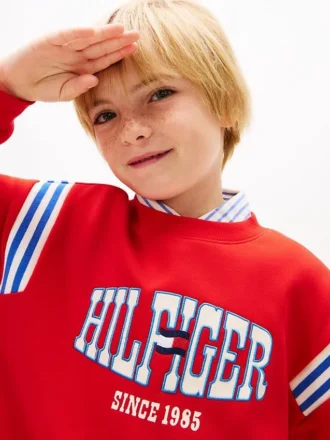Hilfiger Sport Logo-genser for barn