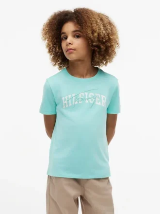 Hilfiger-T-skjorte med grafisk trykk for barn