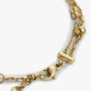 Hjerte-charm dobbeltlags armbånd