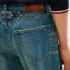 Jeans med spenne Jeans med spenne
