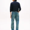 Jeans med spenne Jeans med spenne