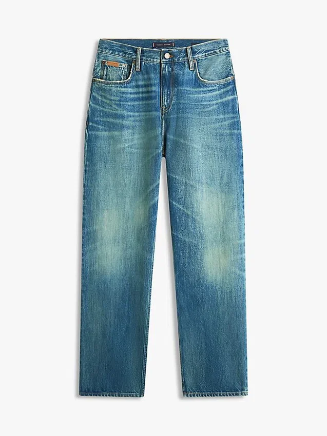 Jeans med spenne Jeans med spenne
