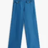 Jeans med vid benvidde for barn