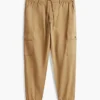 Joggebukse i stretchbomull