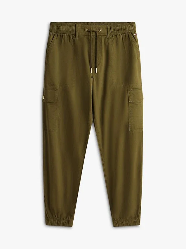 Joggebukse i stretchbomull Joggebukse i stretchbomull