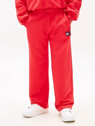 Joggebukse med bølget flagglogo for barn