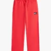 Joggebukse med bølget flagglogo for barn