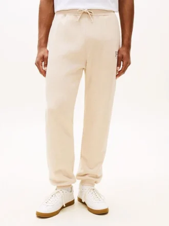 Joggebukse med brodert logo