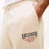 Joggebukse med brodert logo
