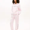 Joggebukse med brodert Tommy-logo
