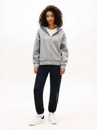 Joggebukse med brodert Tommy-logo