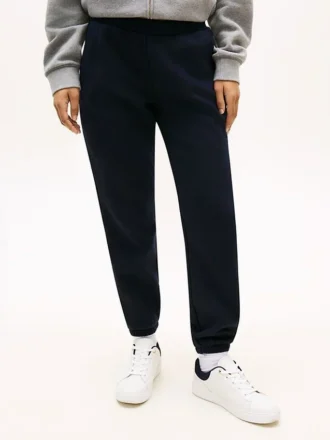 Joggebukse med brodert Tommy-logo