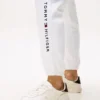 Joggebukse med brodert Tommy-logo