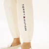Joggebukse med brodert Tommy-logo