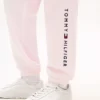 Joggebukse med brodert Tommy-logo