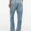 Klassiske jeans med høy midje og rett passform