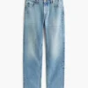 Klassiske jeans med høy midje og rett passform