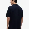 Kortærmet seersucker-nattkjorte