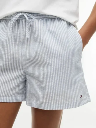 Kortærmet T-skjorte og shorts-sovesett