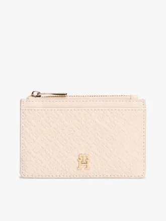 Kortholder med monogram over hele