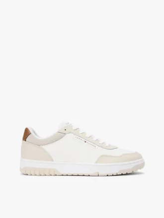 Lærblanding, lavt sneaker