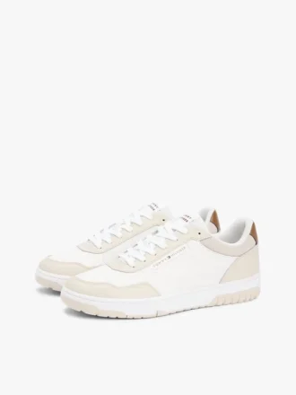 Lærblanding, lavt sneaker